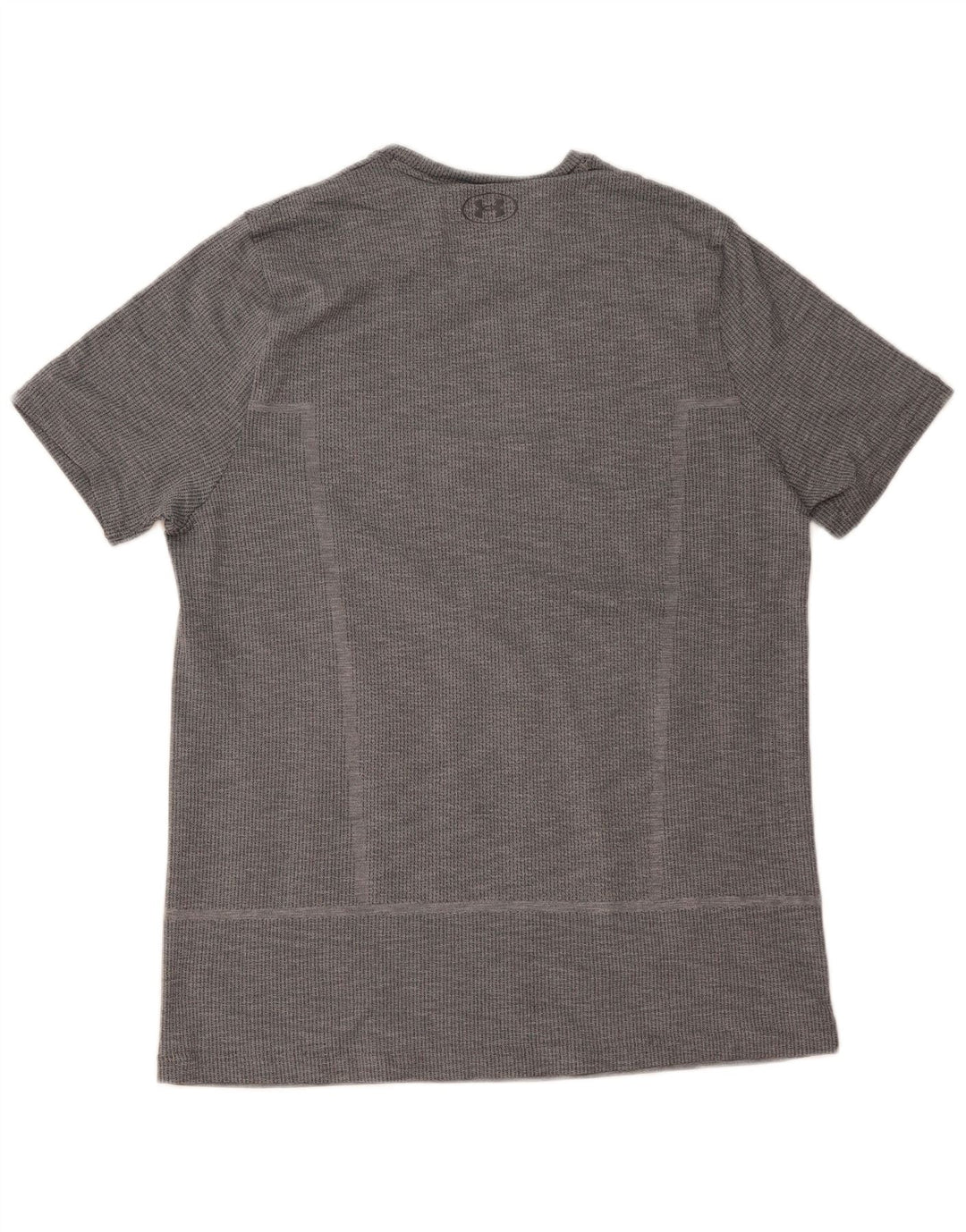 Under Armour Męski T-shirt Top XL Szary, poliester w prążki