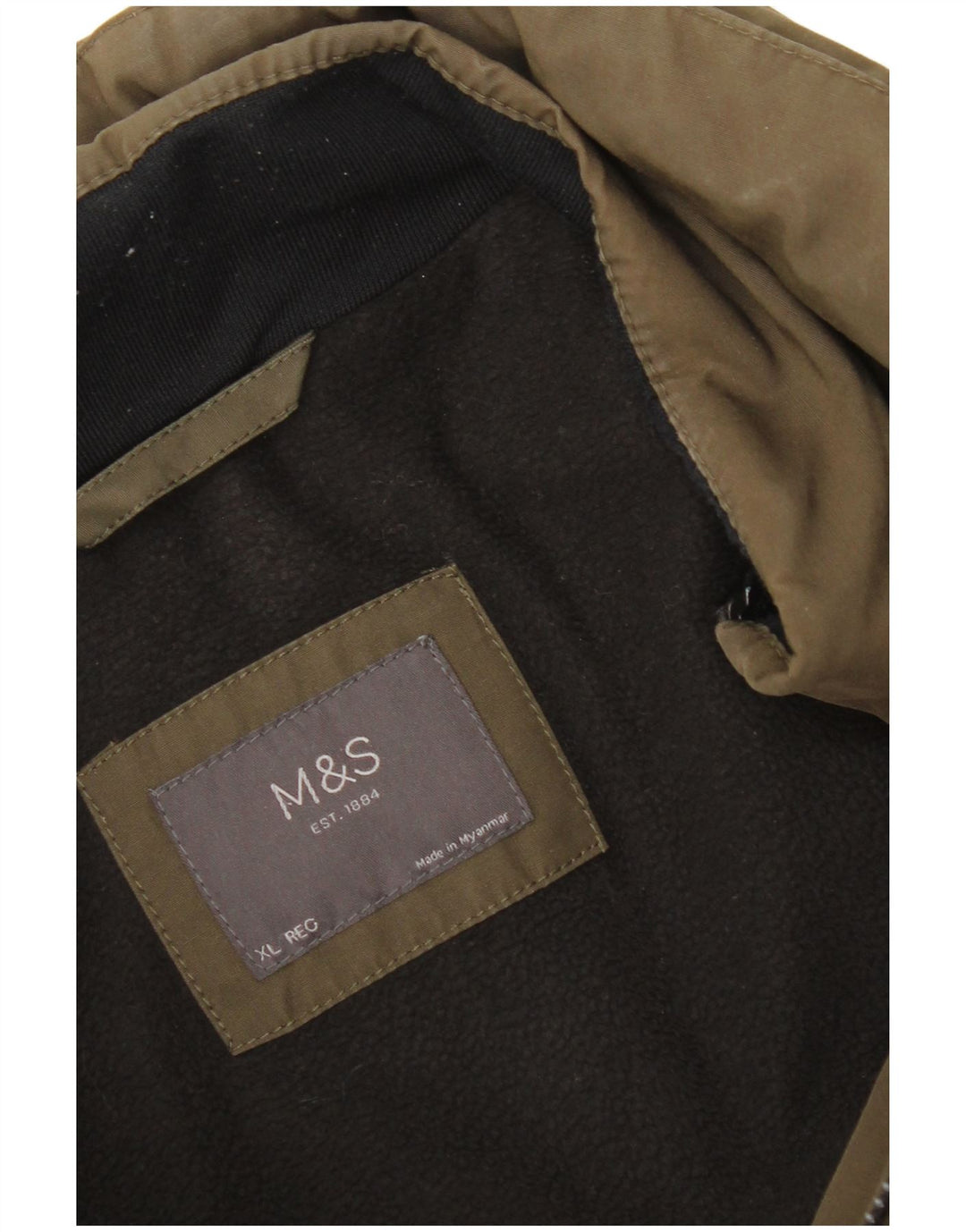 Męska kurtka z kapturem Marks & Spencer UK 42 XL Khaki