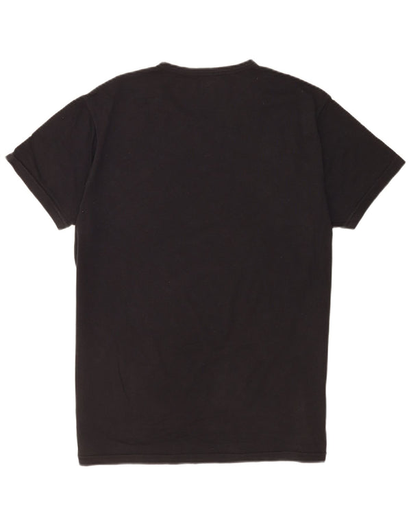 Męska koszulka z grafiką Emporio Armani, góra XL, czarna, bawełniana