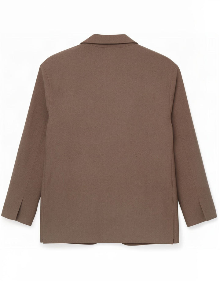 Marks & Spencer Damski płaszcz oversize UK 20 2XL Szary poliester