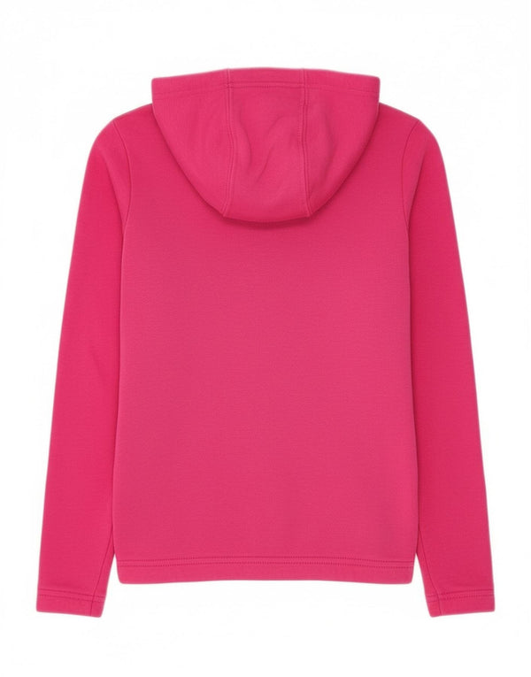 Adidas Dziewczęcy Sweter Z Kapturem 11-12 Lat Różowy Bawełniany