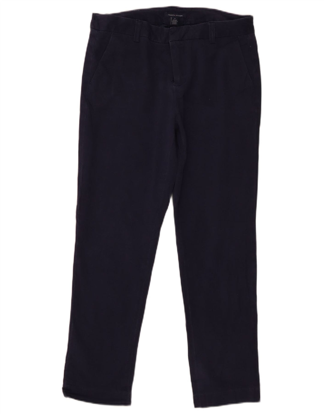 Spodnie damskie Tommy Hilfiger Straight Chino US 8 Medium W30 L27 Granatowe