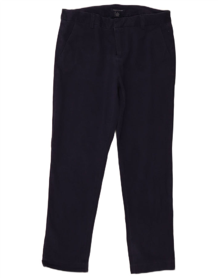 Spodnie damskie Tommy Hilfiger Straight Chino US 8 Medium W30 L27 Granatowe