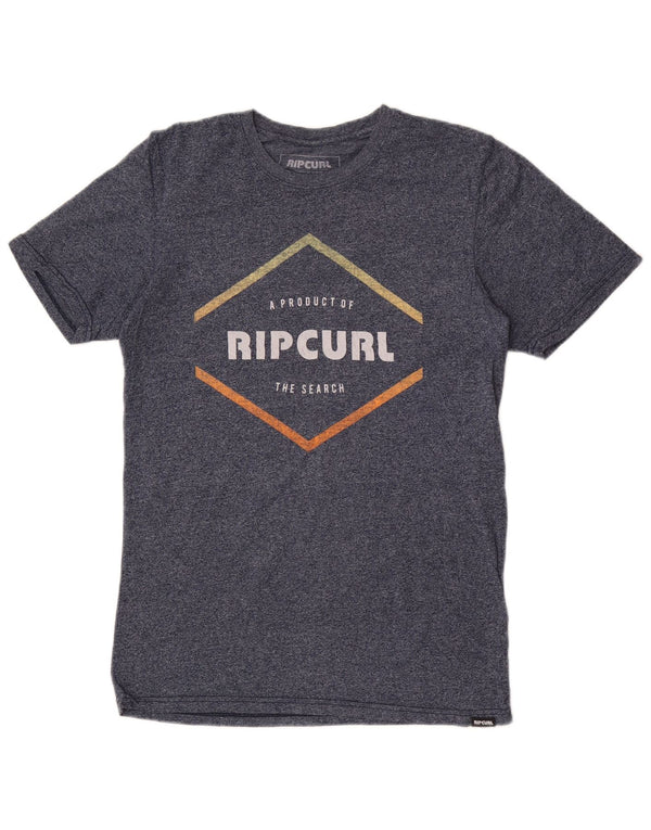 Rip Curl Mens Graphic T-Shirt Top Small Navy Blue