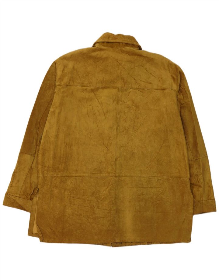 Damska kurtka zamszowa w stylu vintage IT 48 XL Khaki