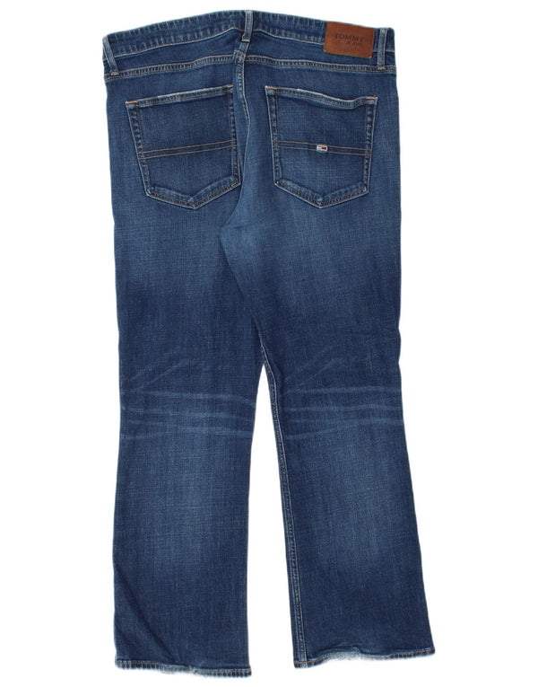 Męskie jeansy Bootcut TOMMY HILFIGER W36 L28 Niebieskie, bawełniane