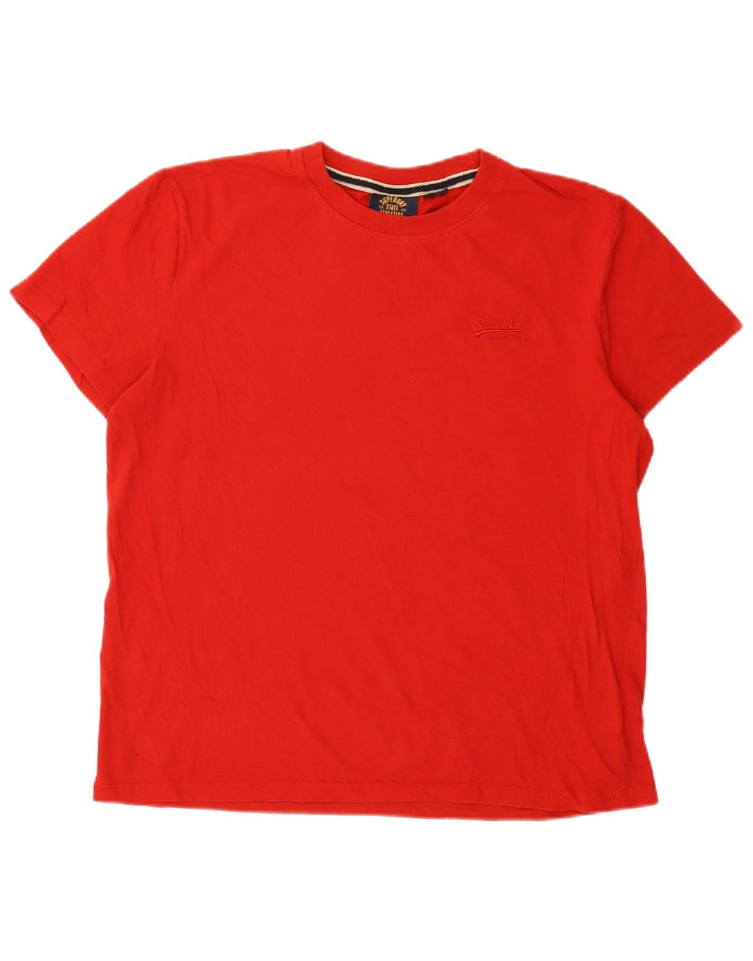 T-shirt męski Superdry XL, czerwony, bawełniany
