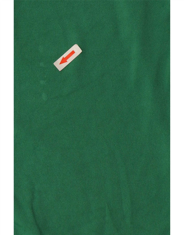 Sweter damski Zara Cardigan UK 12 Średni zielony sztuczny jedwab