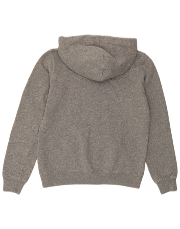 Damski sweter z kapturem Jack Wills z grafiką, oversize UK 10, mały, szary nakrapiany