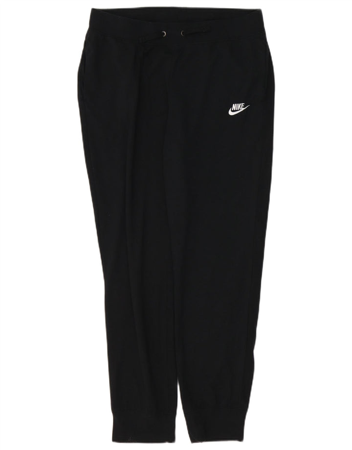 Damskie spodnie dresowe NIKE Joggers UK 14 Średnia czarna bawełna