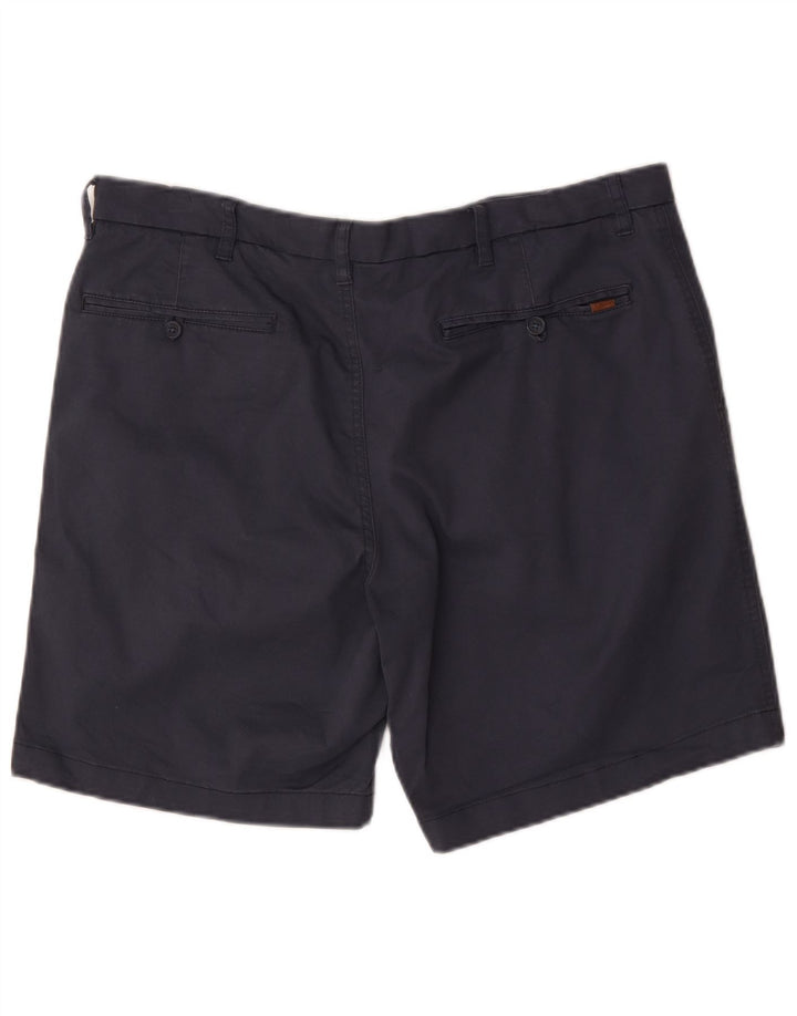 Męskie szorty Chino Chaps W38 XL Granatowa bawełna