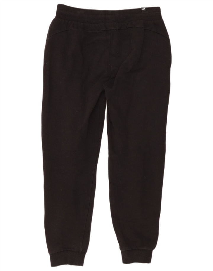 Damskie spodnie dresowe PUMA Joggers UK 14 Średnia czarna bawełna