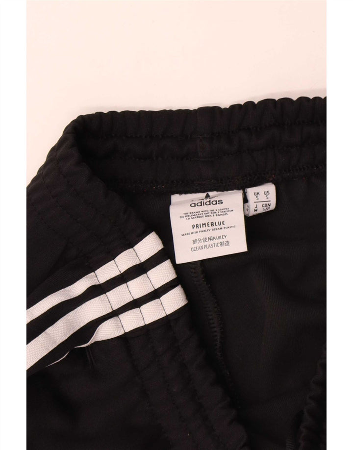 Męskie spodnie dresowe Adidas, małe, czarne, poliestrowe