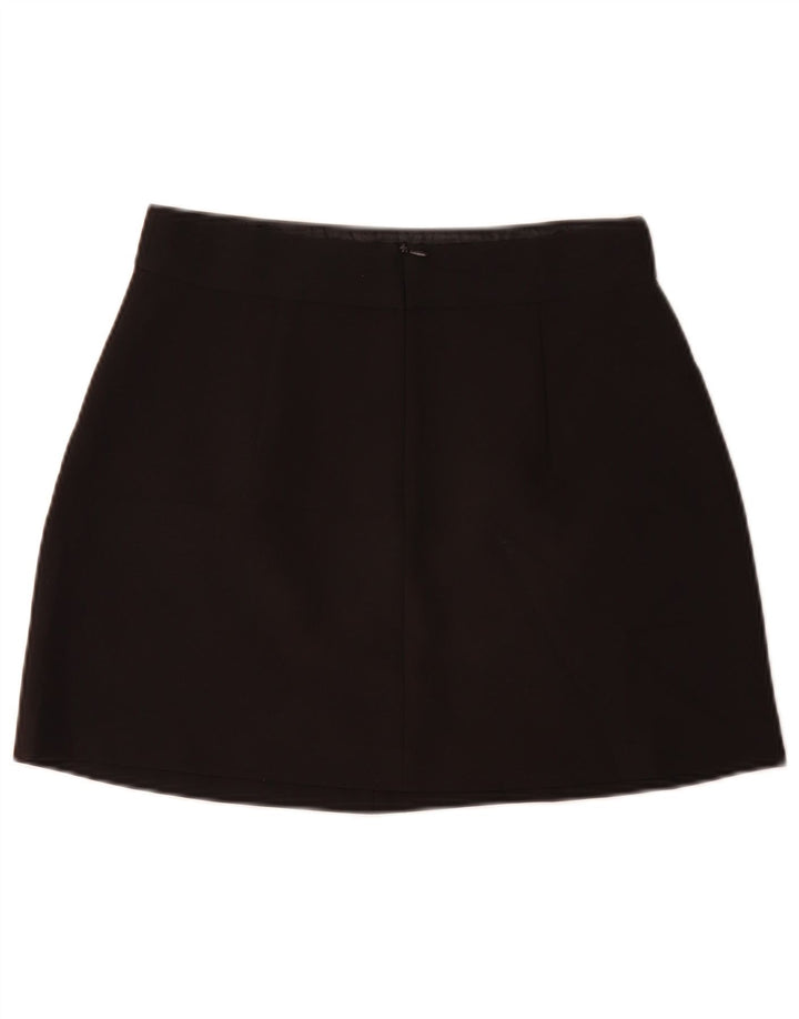 Spódnica mini damska Zara średnia W28 czarna