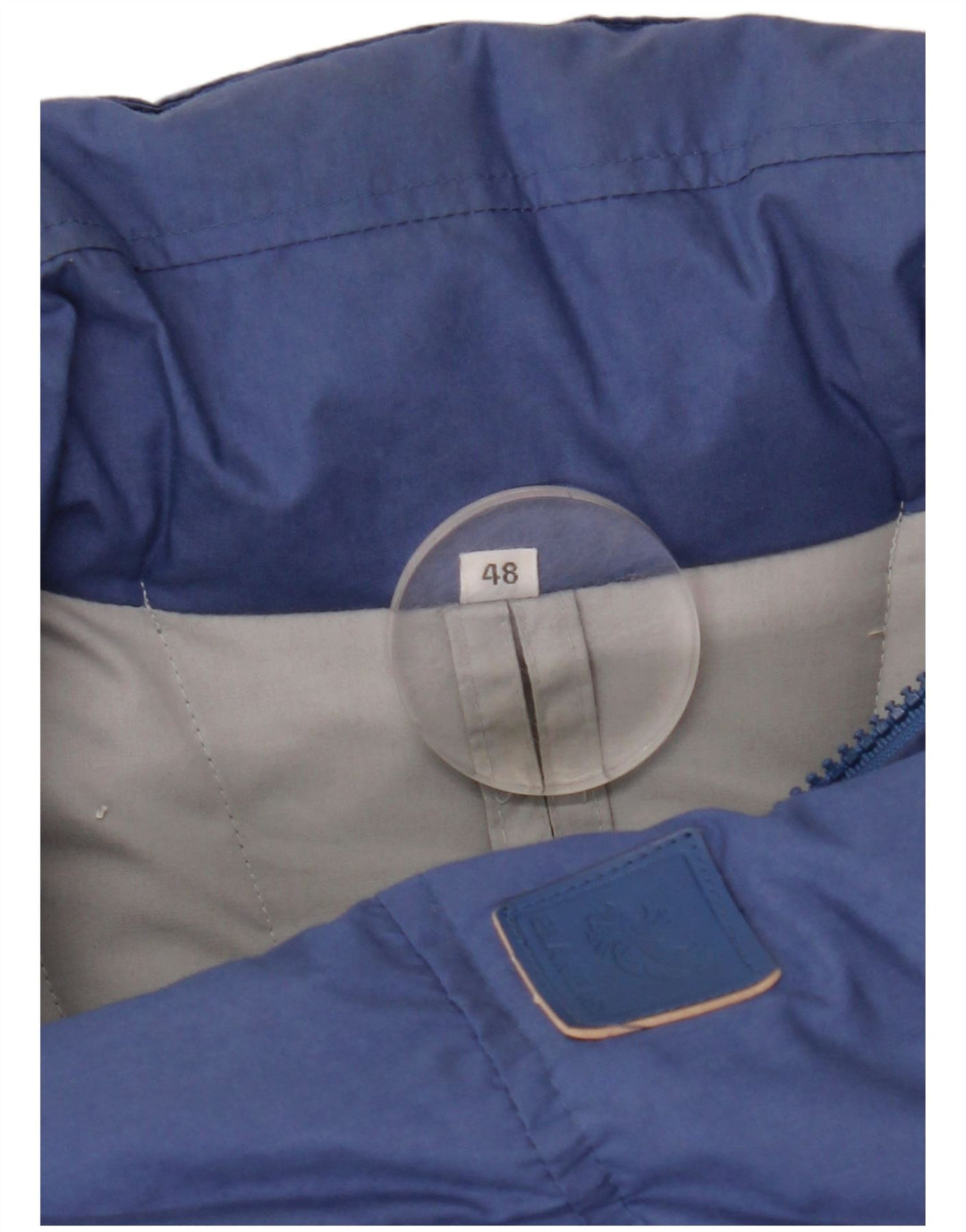 Męska ocieplana kurtka VINTAGE IT 48 Średni niebieski poliester