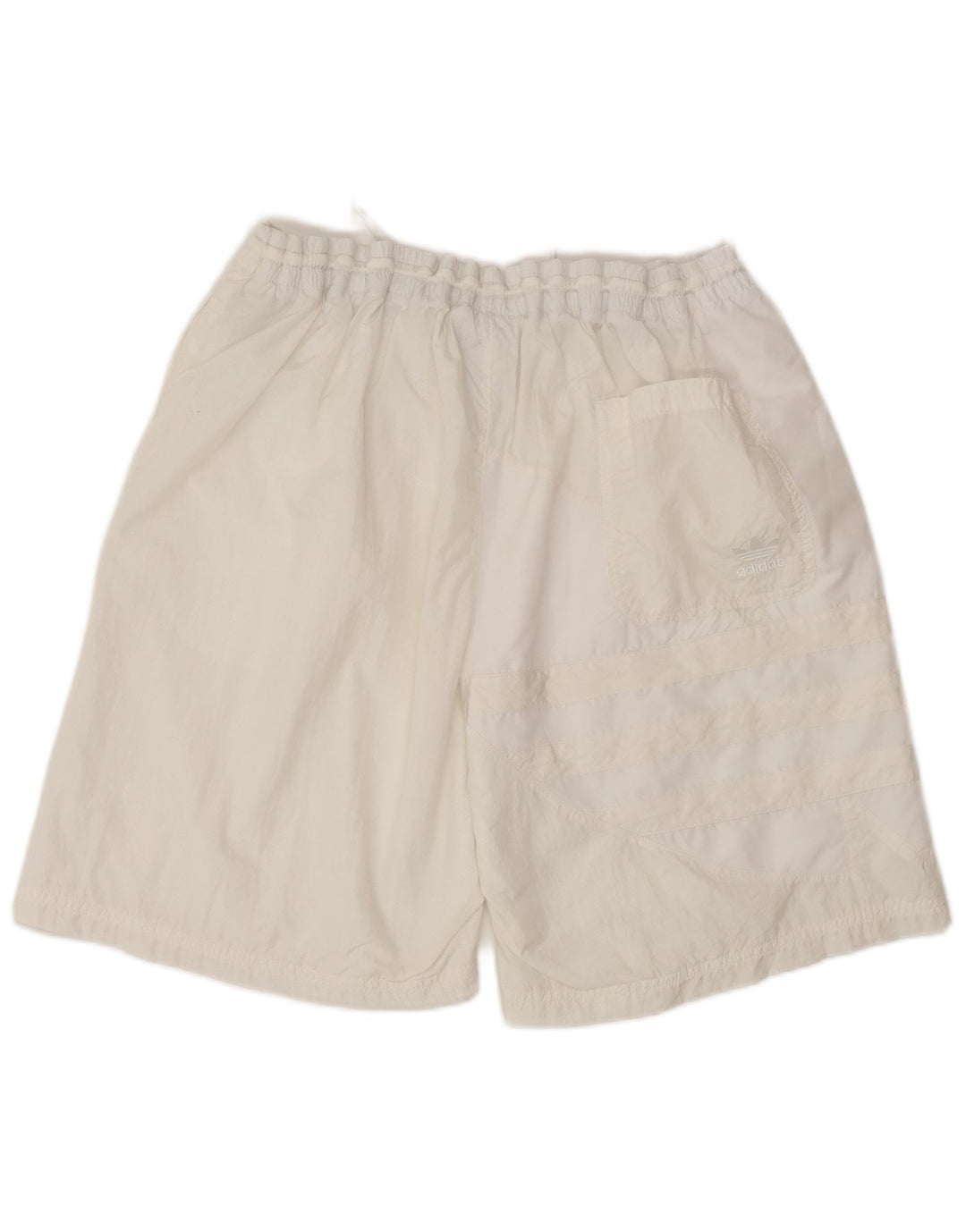 Męskie spodenki kąpielowe Adidas XL, biały poliester