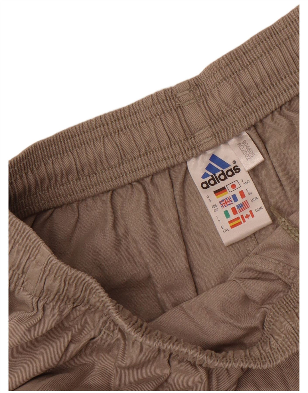 Męskie spodenki sportowe Adidas XL, szare, bawełniane