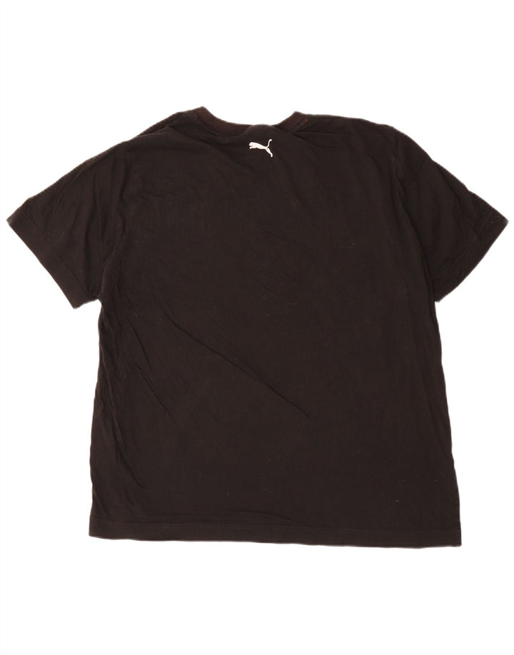 Męski T-shirt z grafiką Puma, XL, czarny