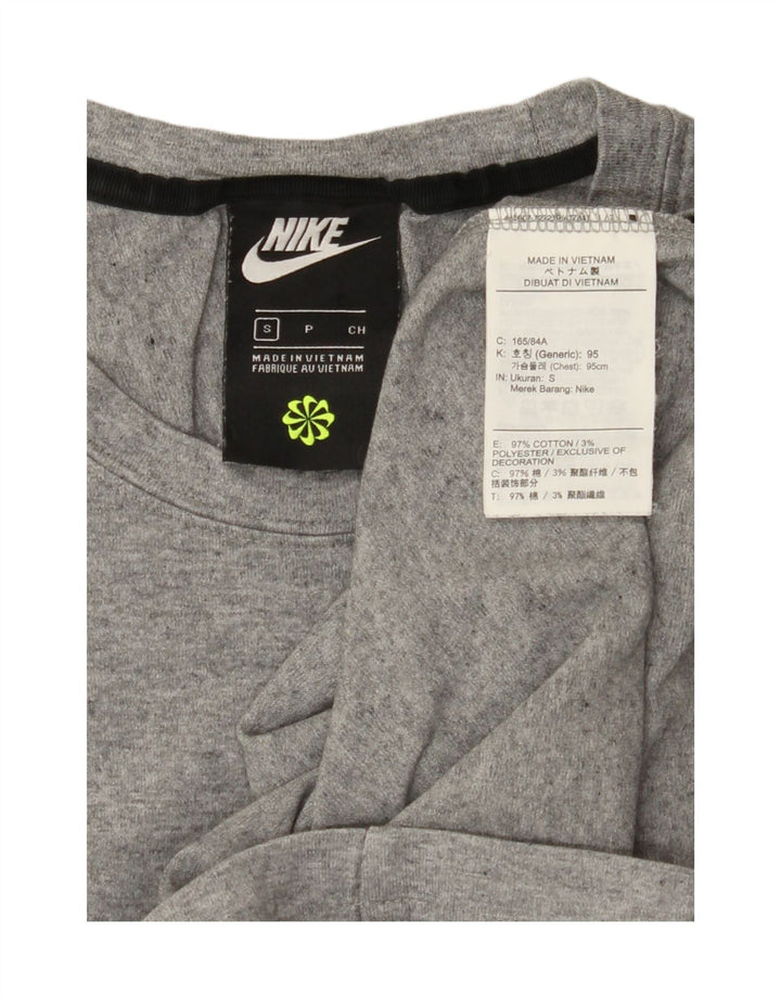 NIKE Mens T-Shirt Top Small Grey Cotton Vintage Nike and Second-Hand Nike from Messina Hembry 