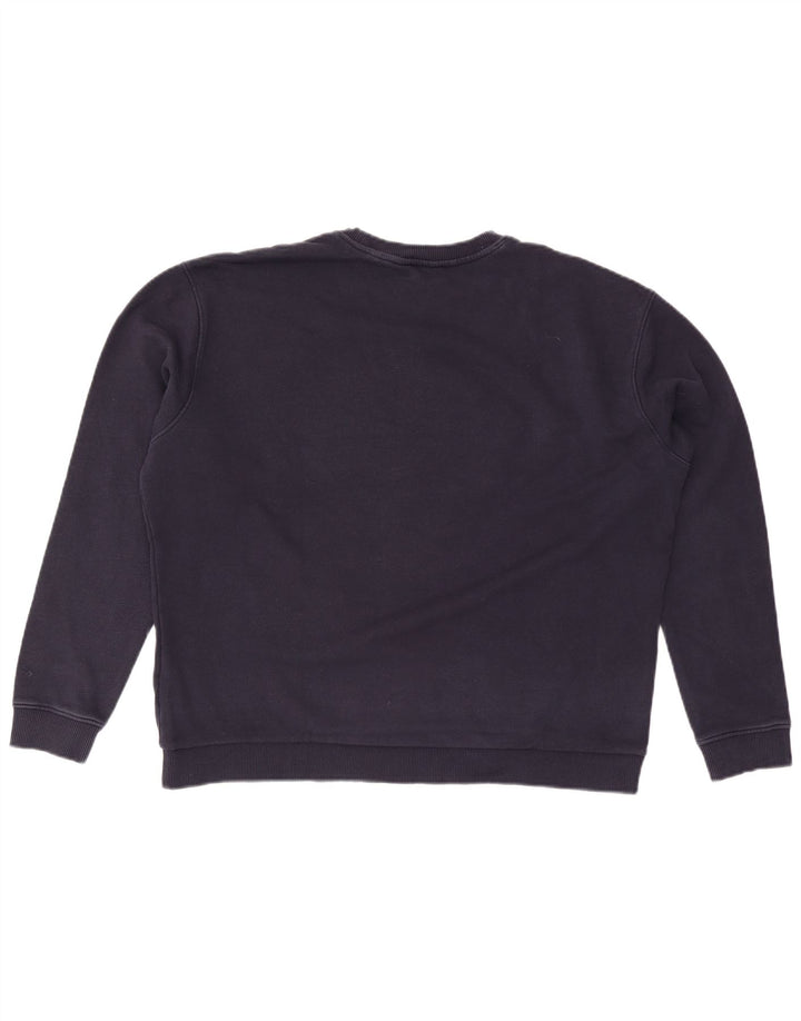 Damski sweter oversize TED BAKER, rozmiar 4, duży granatowy w kwiaty