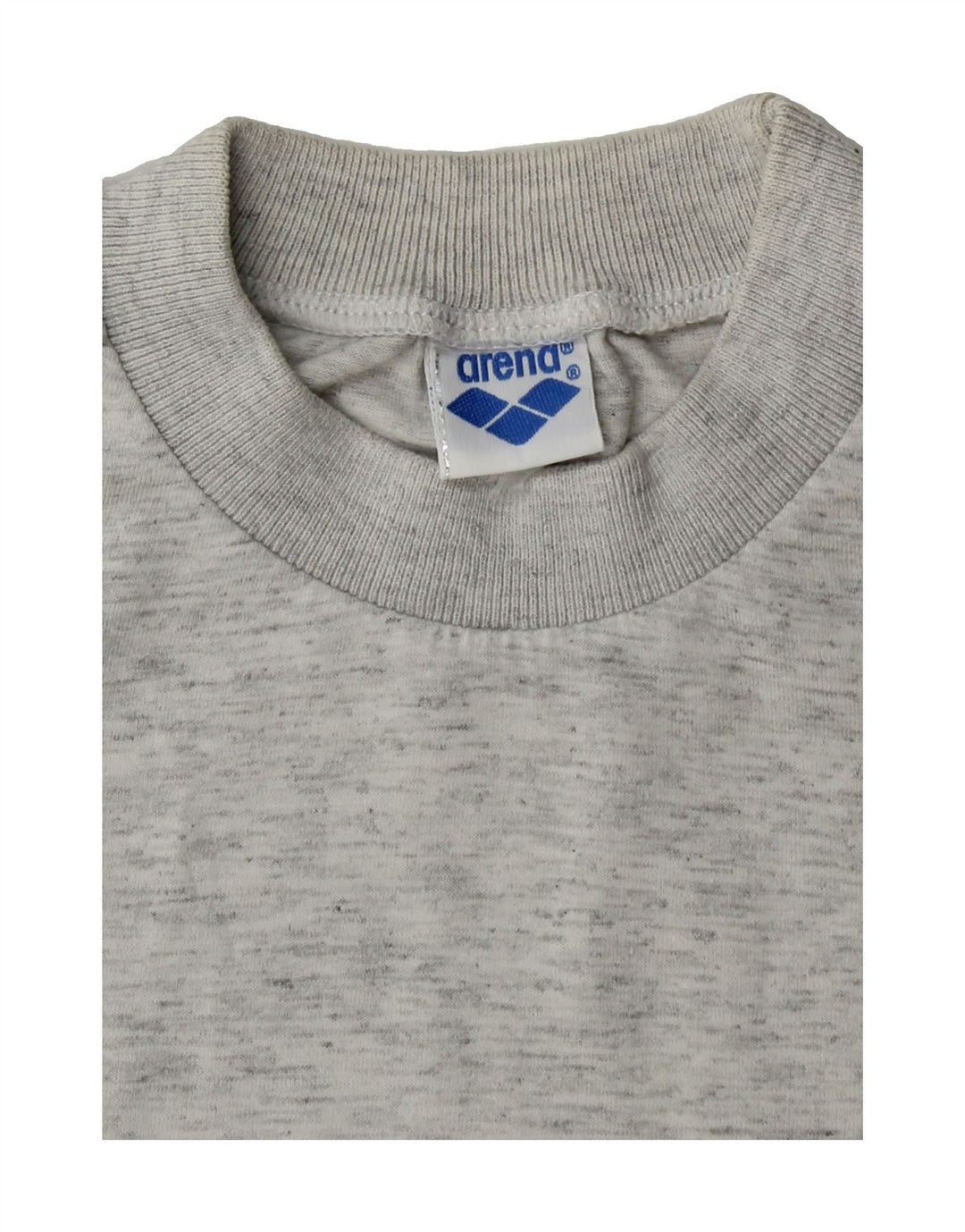 ARENA Mens T-Shirt Top Medium Grey Vintage Arena and Second-Hand Arena from Messina Hembry 