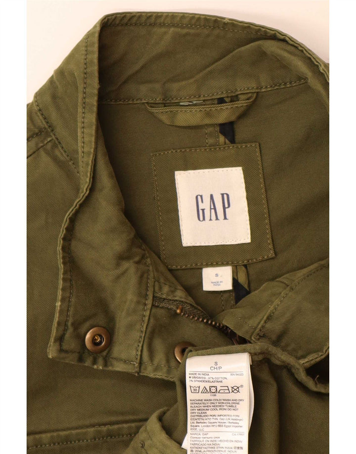 Damska kurtka wojskowa Gap Oversize UK 10 Small, zielona bawełniana