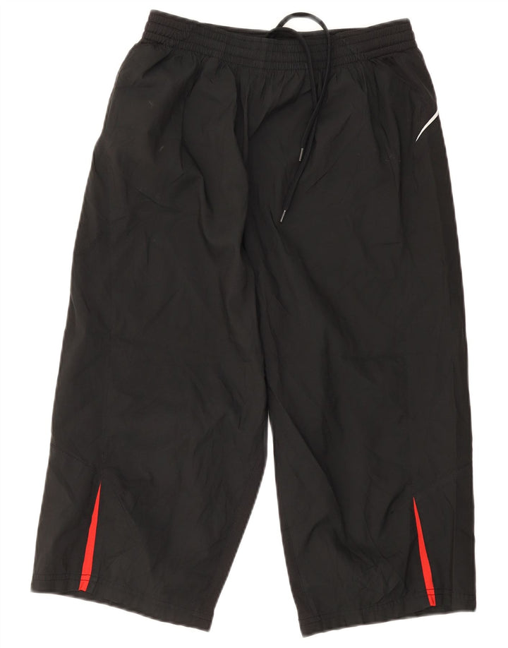 Męskie spodnie dresowe Nike Capri, poliester w kolorze średniej czarnej kolorystyki