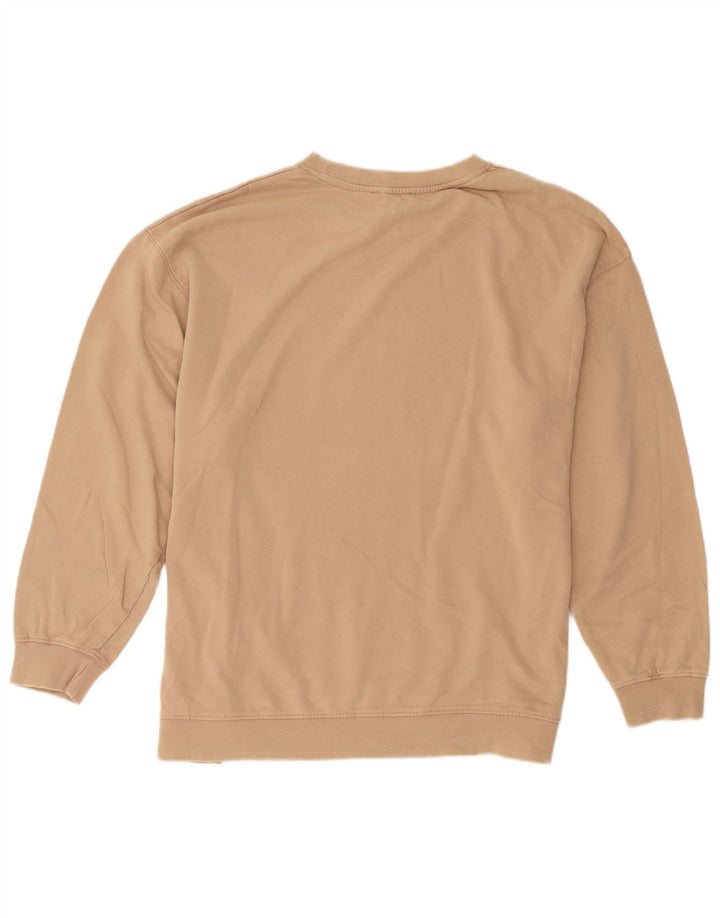 Damski sweter oversize Zara UK 14, duży, beżowy