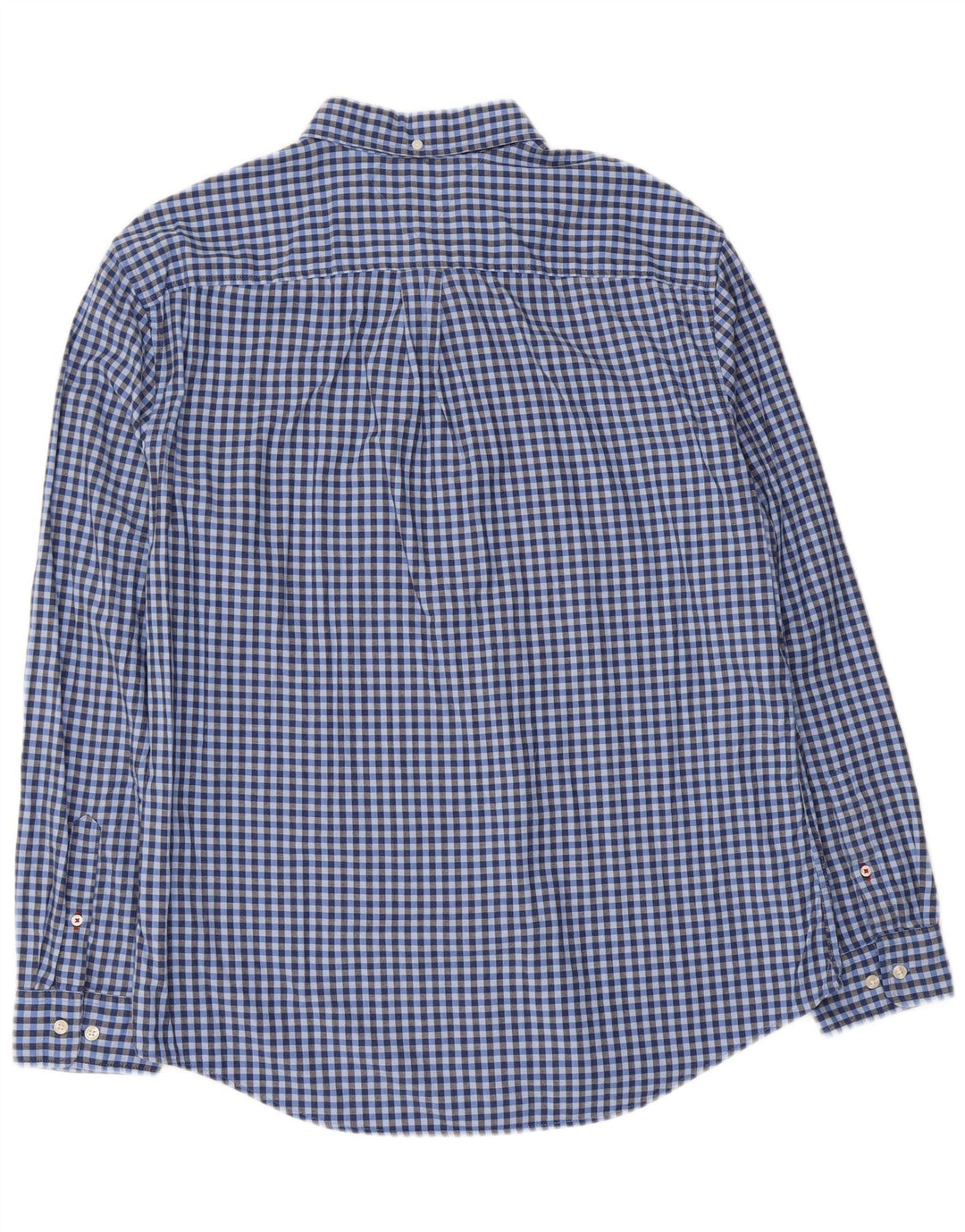 Koszula męska Tommy Hilfiger XL, niebieska bawełniana kratka