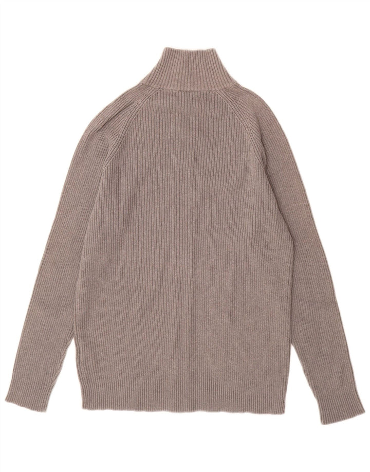 Męski sweter kardigan Jack & Jones, średnioszary, bawełniany