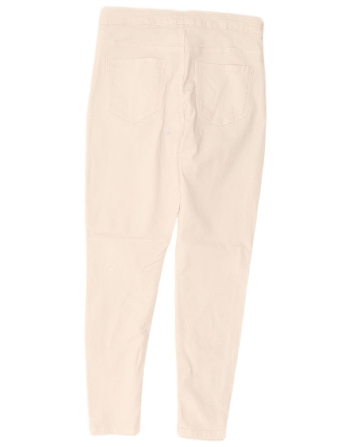 Marks & Spencer Damskie Regularne Skinny Jeans UK 14 Medium W30 L27 Białe