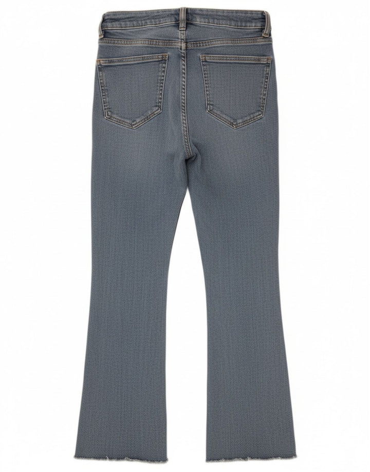 Damskie jeansy rozkloszowane Zara EU 34 2XS W24 L25 Niebieskie