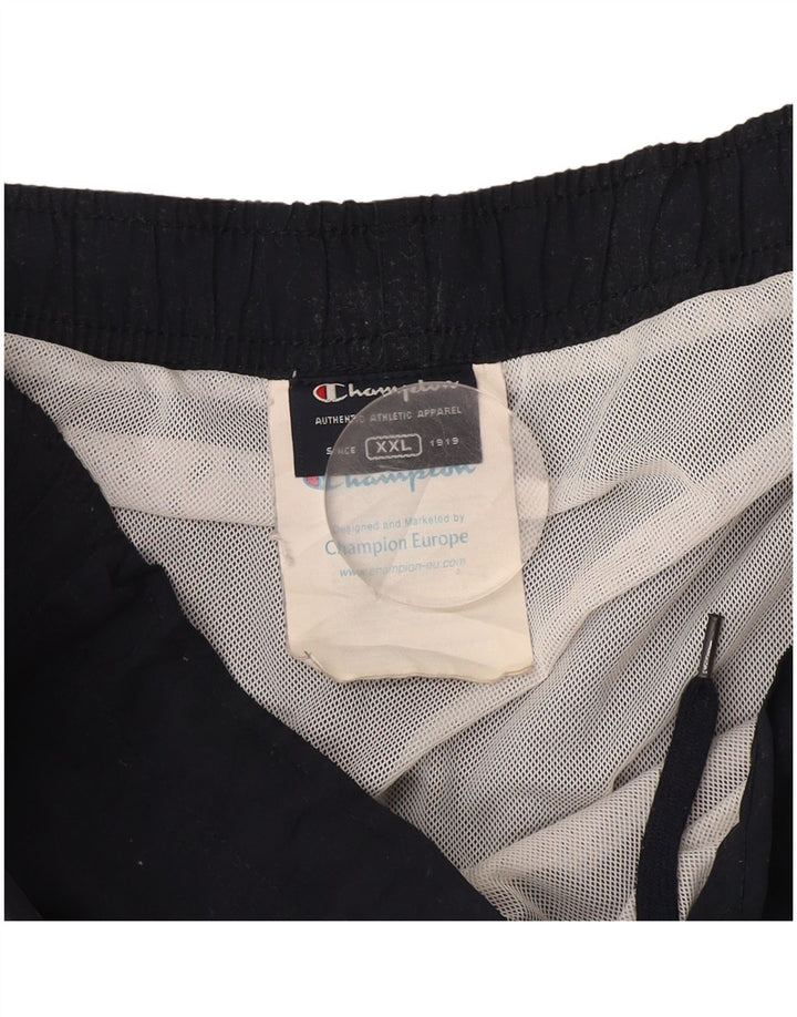Męskie spodenki kąpielowe Champion, 2XL, granatowe, poliestrowe
