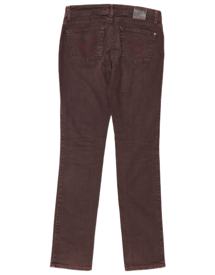 Dżinsy damskie Trussardi W30 L33 Brązowa bawełna