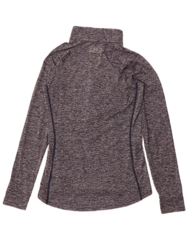 Damski top dresowy UNDER ARMOUR Heat Gear, UK 10, mały, granatowy
