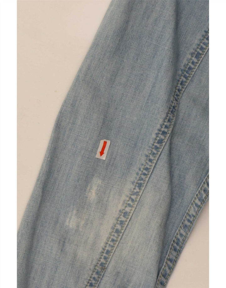 Męska koszula dżinsowa Tommy Hilfiger, mała, niebieska, bawełniana