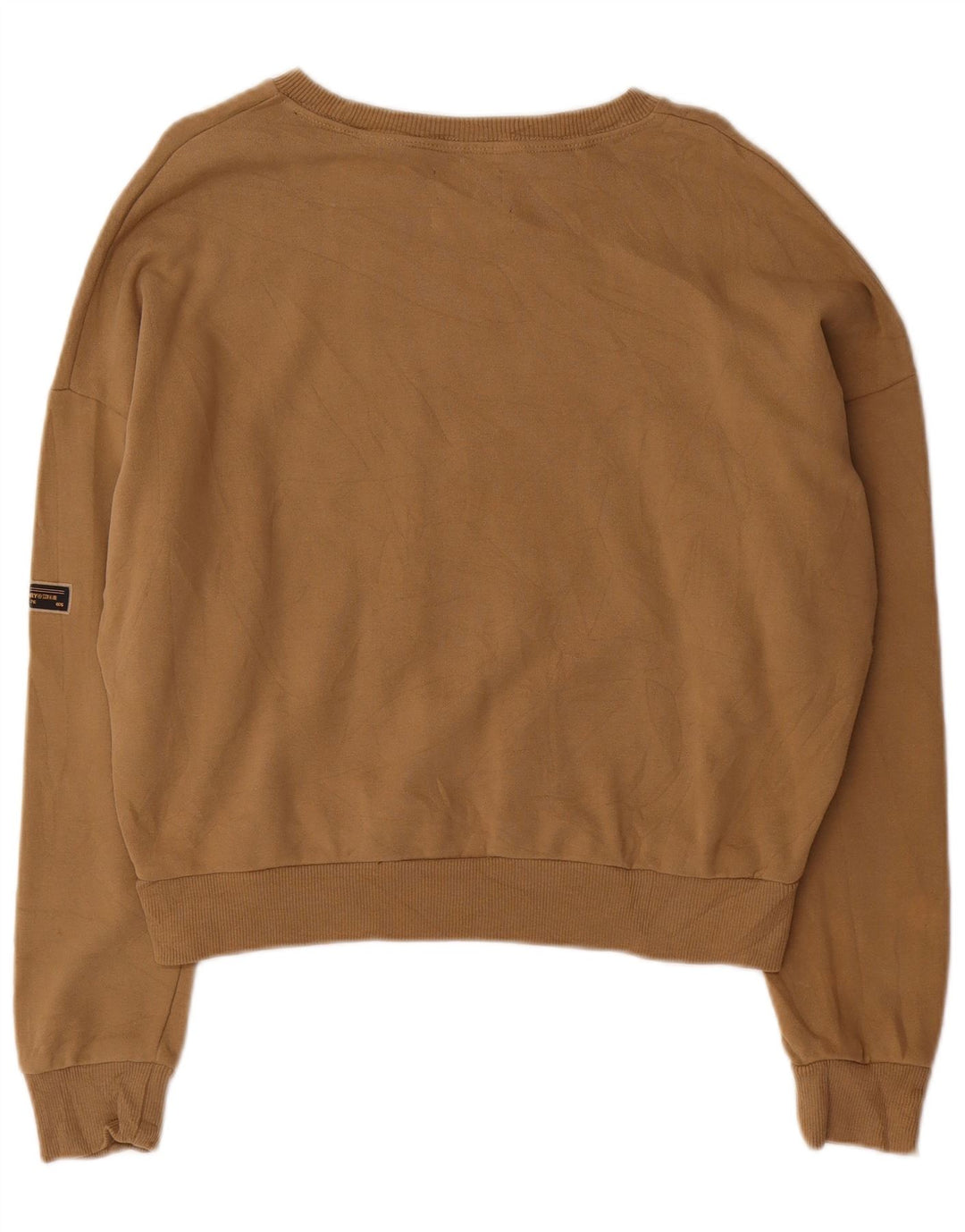 Damski sweter oversize SUPERDRY z grafiką UK 12, średni brąz