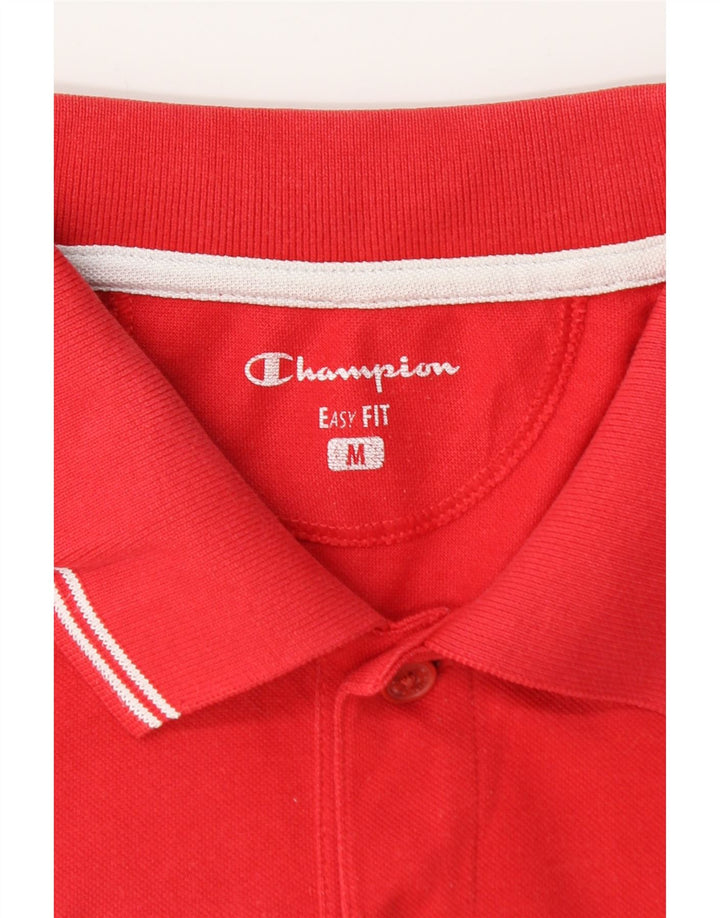 Męska koszulka polo Champion Easy Fit w kolorze średnio czerwonym