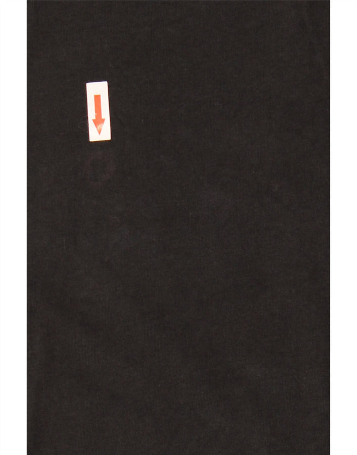 Męski T-shirt z grafiką Rip Curl o standardowym kroju, duży, czarny
