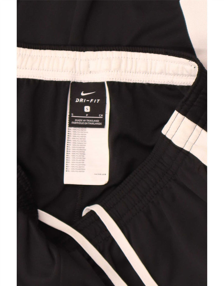 Męskie spodnie dresowe Nike Dri Fit, małe, czarne, poliestrowe