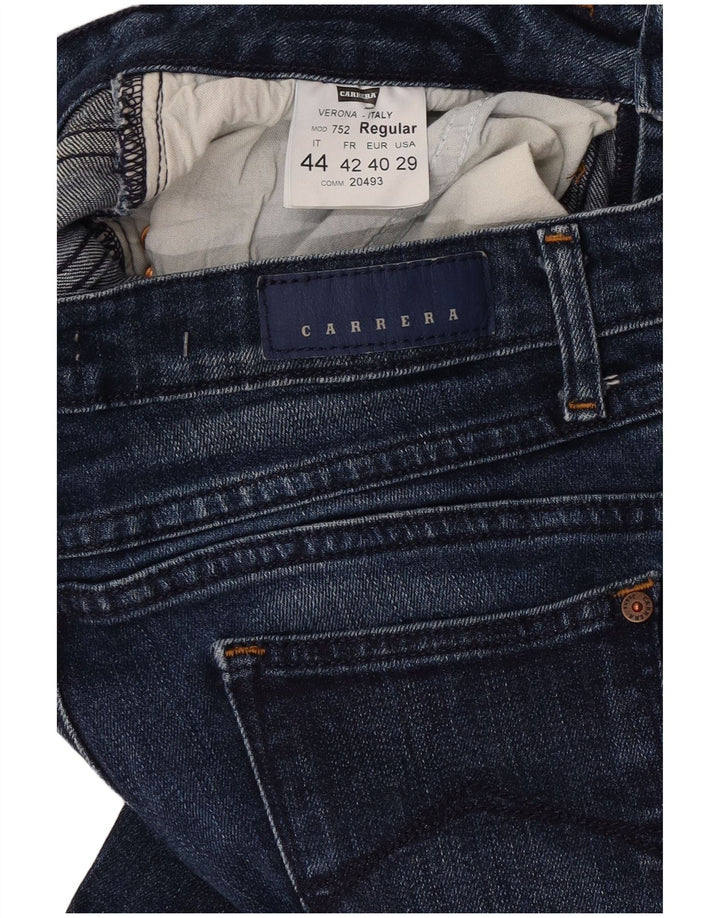Damskie jeansy Carrera 752 Straight IT 44 Medium W29 L29 Granatowe