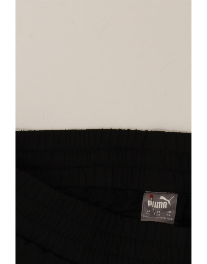 PUMA Womens Tracksuit Trousers Joggers UK 10 Small Black Polyester Vintage Puma and Second-Hand Puma from Messina Hembry 