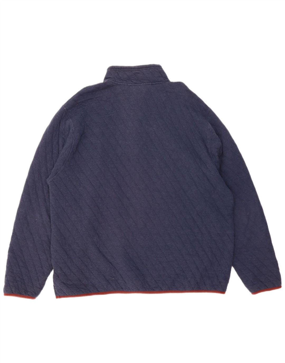 ORVIS Męski sweter zapinany na guziki, XL, granatowy, bawełniany