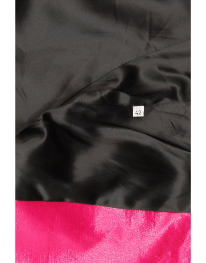 Vintage damska marynarka zapinana na 1 guzik IT 42 średni róż