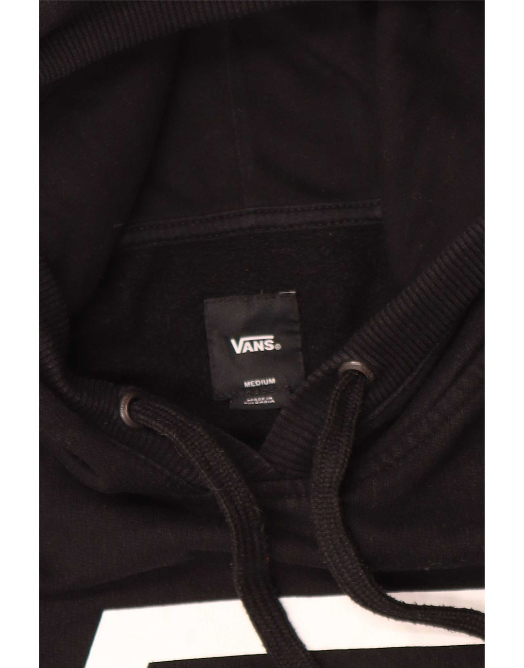 Męski sweter z kapturem Vans, średni czarny
