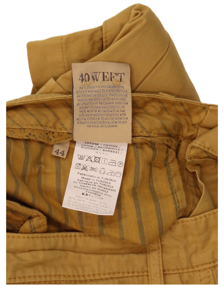 Męskie spodenki cargo 40Weft IT 44 XS W32 Brązowa bawełna