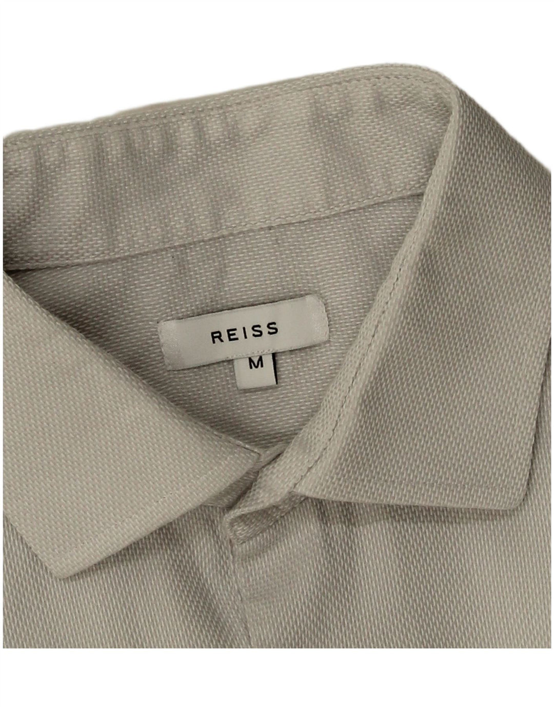 Koszula męska Reiss, średnia, biała, bawełniana