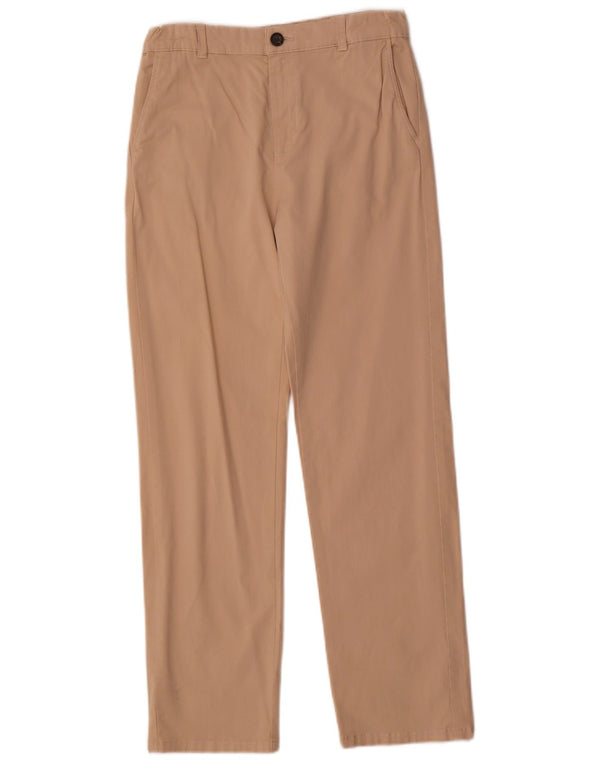 Spodnie chłopięce proste chino Zara 13-14 lat W28 L27 beżowa bawełna