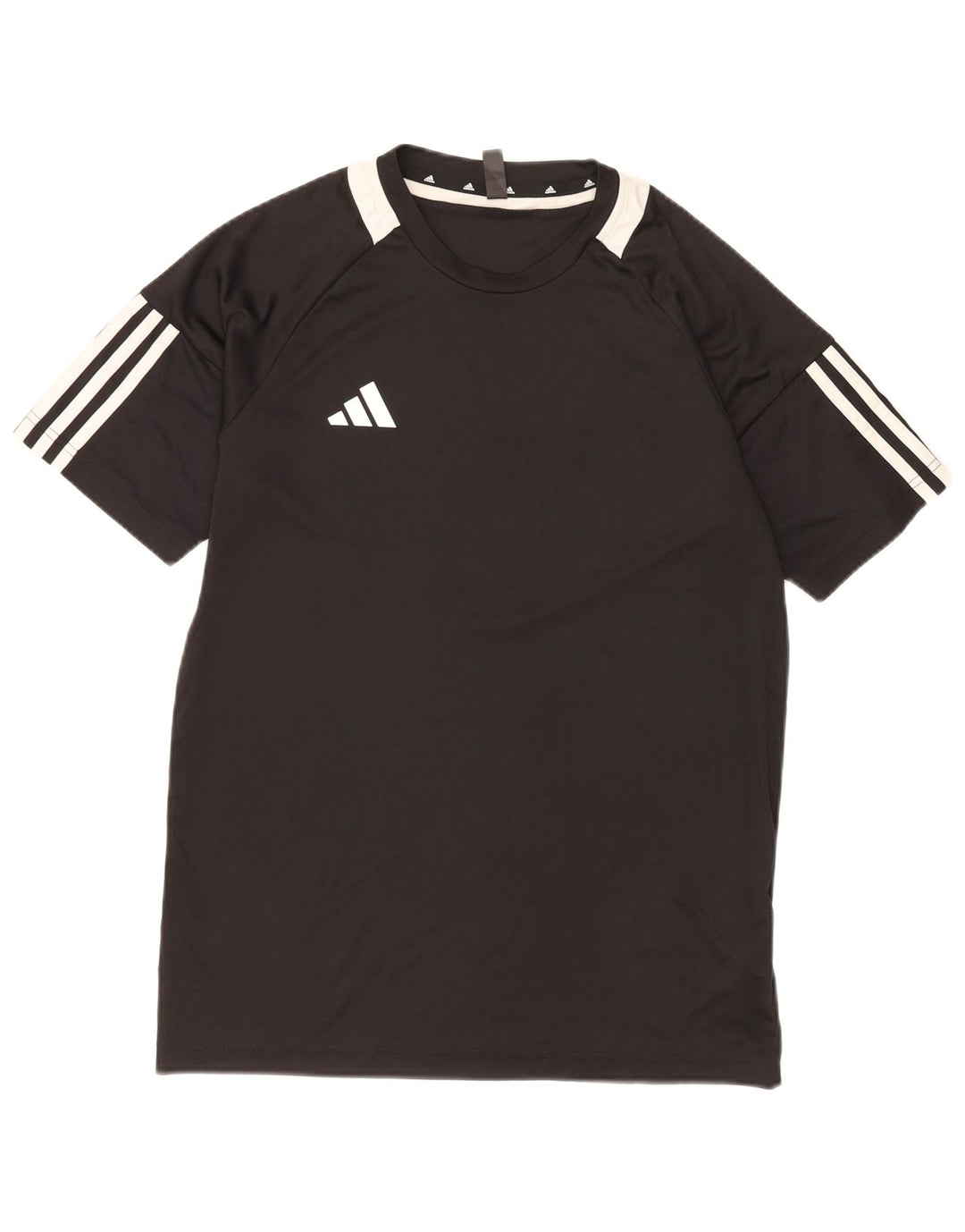 Męska koszulka Adidas Aeroready Top, mała, czarna, z poliestru z blokami kolorów