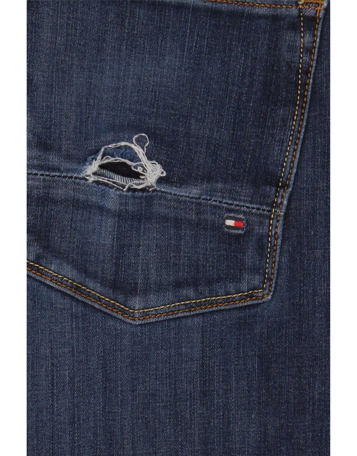 Męskie dżinsy Tommy Hilfiger Bleecker Slim W34 L36 Niebieska bawełna